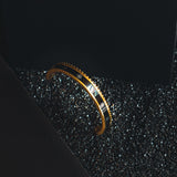 SULTANA CUFF BLACK & GOLD